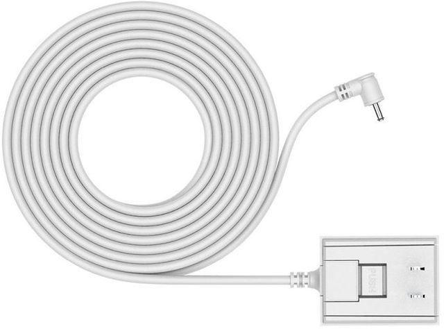 ring White Indoor/Outdoor Power Adapter (Barrel Plug)-0