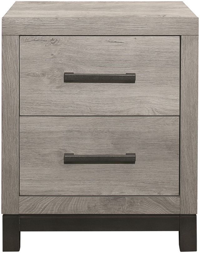 Homelegance® Zephyr Gray/Light Gray Nightstand-2