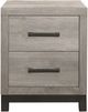 Homelegance® Zephyr Gray/Light Gray Nightstand-2