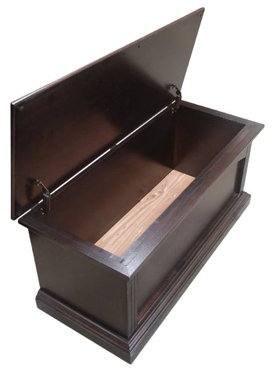 Wolfcraft Furniture McKinley Brown Cedar Chest-2