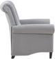 Olliix by Madison Park Grey Aidan Push Back Recliner-1
