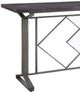 ACME Furniture Evangeline Salvaged Brown Counter Height Dining Table with Black Base-3