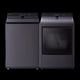 LG Matte Black Top Load Washer & Electric Dryer Laundry Pair-0