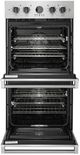 Viking® 5 Series 27" Pure White Double Electric Premiere Wall Oven-1