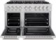 ZLINE Select 48" Stainless Steel Pro Style Gas Range-1