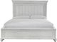 Benchcraft® Kanwyn Whitewash King Panel Bed with 1-Bench Storage -1