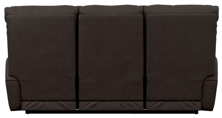 La-Z-Boy® Cassian Dark Chocolate Leather Power Reclining Sofa with