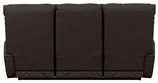 La-Z-Boy® Cassian Dark Chocolate Leather Power Reclining Sofa with Headrest-4
