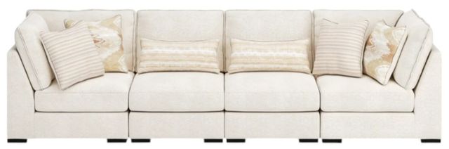 Benchcraft® Donelson Creek 4-Piece Vanilla Small Spaced Sectional-0
