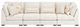 Benchcraft® Donelson Creek 4-Piece Vanilla Small Spaced Sectional-0