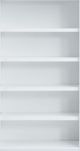 Winners Only® Fresno White Bookcase-2