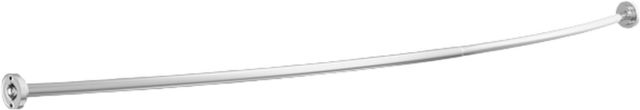 PEERLESS® Chrome Curved Shower Rod-0