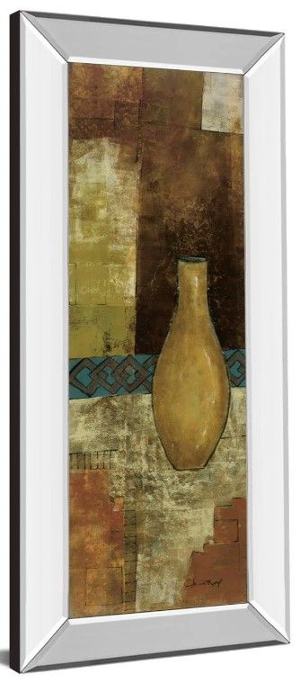 Classy Art Autumn Solitude Il by John Kime Mirror Framed Wall Art-1