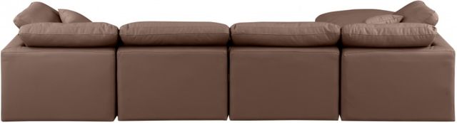 Meridian Furniture Indulge 5-Piece Brown Modular Sectional-3