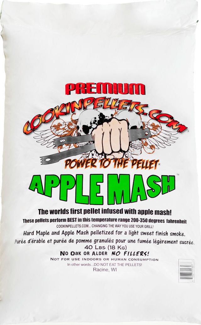 COOKINPELLETS - 40 lb Bag Premium Apple Mash-0
