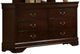 Furniture of America® Louis Philippe Cherry Dresser-0