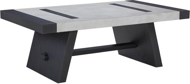 Bernards Moden Java Cocktail Table with White Top-0