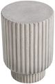 Classic Home Givens Light Gray Concrete Outdoor Accent Table-2