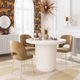 TOV Furniture Roxie Ivory Concrete Dining Table-4