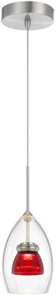 Cal® Lighting & Accessories Red Clear Mini Pendant-0