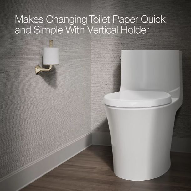 KOHLER® Occasion® Vibrant Polished Nickel Toilet Paper Holder-2