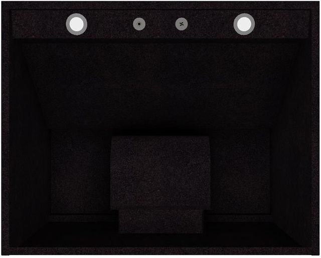 Vent-A-Hood® Premier Magic Lung® 30" Black Wall Mounted Range Hood-2