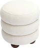 TOV Furniture Stefanie Cream Ottoman-3