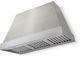 AGA Euclid 48" Stainless Steel Wall Mounted Range Hood with Brushed Nickel Trim-0