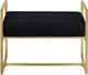 Mazin Furniture Juno Black Ottoman-0
