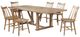 Coaster® Middleton 7-Piece Natural Dining Set-0