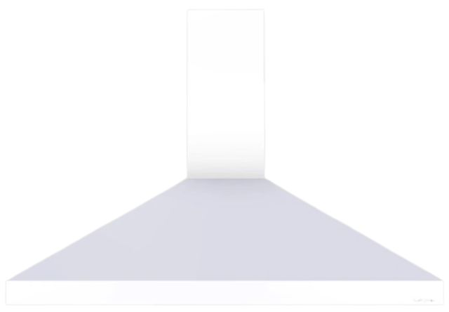 Vent-A-Hood® 48" White Wall Mounted Range Hood-0