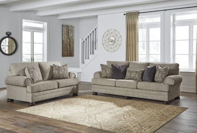 Signature Design by Ashley® Kananwood 2-Piece Oatmeal Living Room Set-3