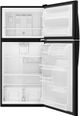 Whirlpool® 18.2 Cu. Ft. Black Top Freezer Refrigerator-3