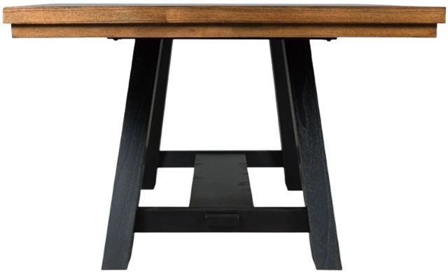 Signature Design by Ashley® Chadworth Brown Dining Table with Black Base-4