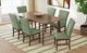 Elements International Santa Barbara 7-Piece Avocado/Walnut Rectangular Dining Set-1