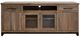 International Furniture Direct Natural Parota Cappuccino Brown TV Stand-0