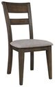 Liberty Furniture Double Bridge 7-Piece Dark Chestnut/Gray Trestle Dining Set-3