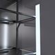 ZLINE 72" 39.6 Cu. Ft. Satin Stainless Steel Built-In French Door Refrigerator with Graphite Gray Interior -4