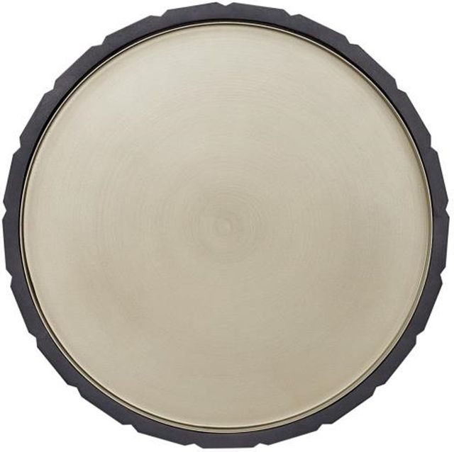 Bernards Elure Peppercorn Channel Accent Table-2