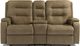 Flexsteel® Arlo Fossil Power Reclining Loveseat with Console and Power Headrests-1