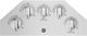 GE® 36" Stainless Steel Built-In 5-Burners Gas Cooktop-3