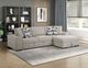 Homelegance® Raife 2-Piece Taupe Right-Arm Facing Sectional and Chaise-1