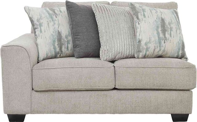 Benchcraft® Ardsley 4-Piece Pewter Right-Arm Facing Chaise Sectional-1