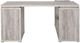Coaster® Yvette Grey Driftwood L-Shape Office Desk-1
