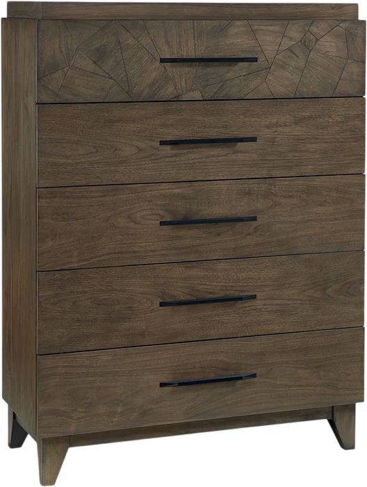 Modus Furniture Broderick Wild Oats Brown Chest-0