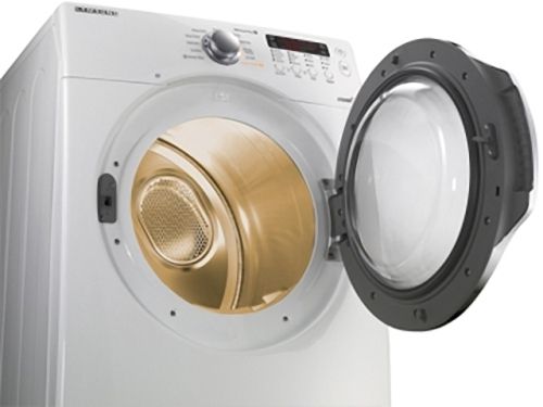 Samsung 7.5 Cu. Ft. White Electric Steam Dryer-2