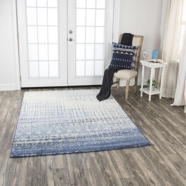 Rizzy Home Encore Blue 8' x 10' Rug-1