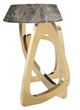 VIG Furniture Modrest Colton Brown/Gold Console Table-4