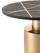TOV Furniture Terzo Black Marble Side Table-2