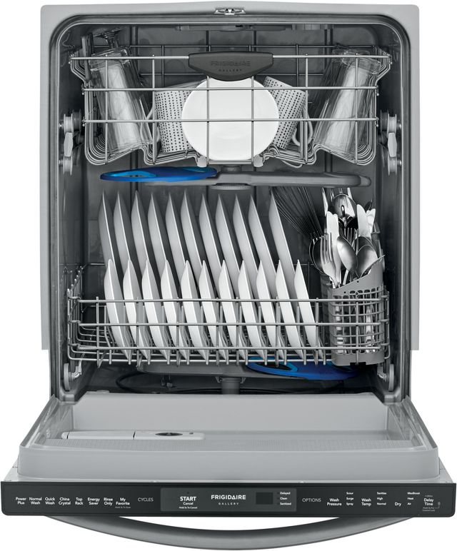 Frigidaire Gallery® 24" Black Stainless Steel Built In Dishwasher-2